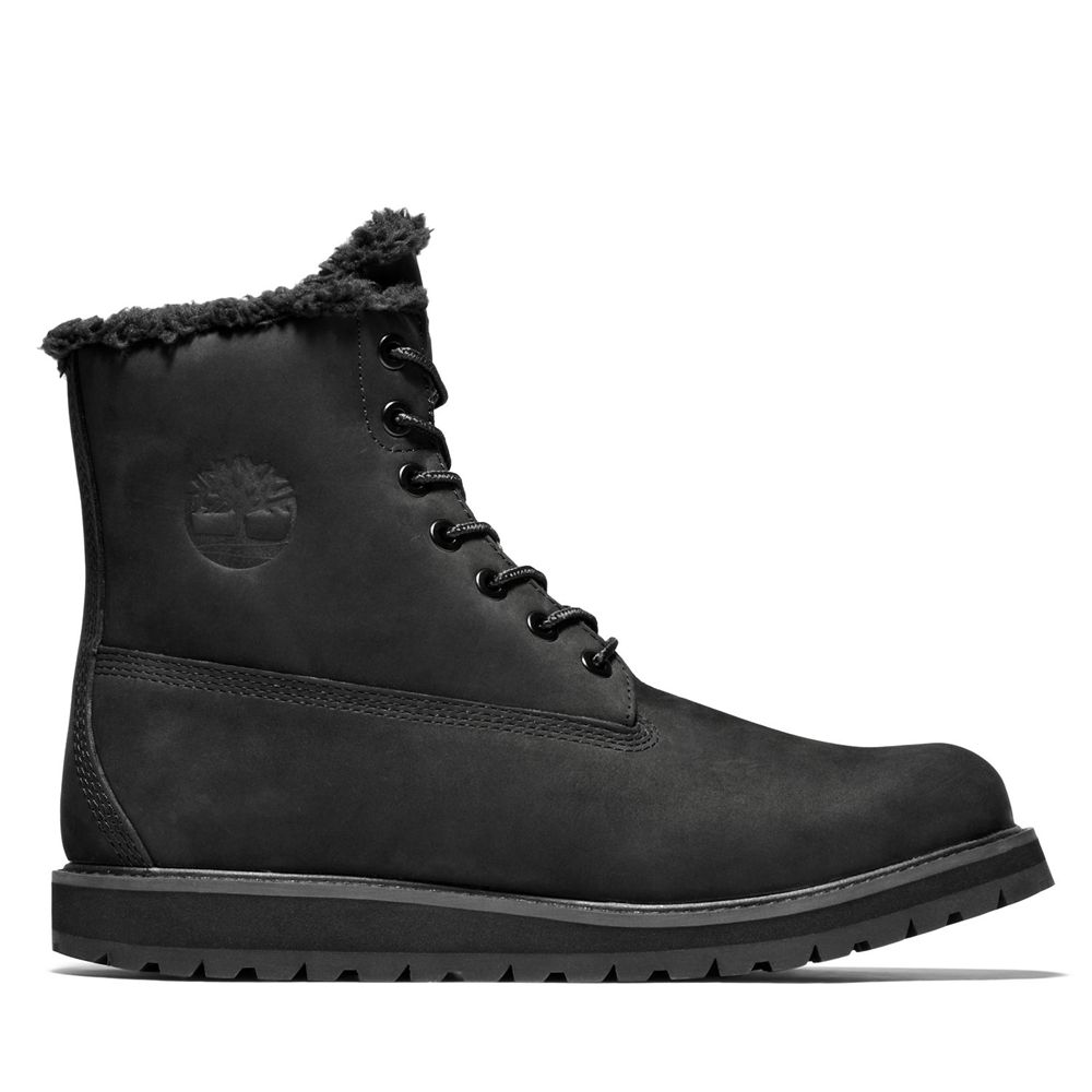 Timberland 6-Inch Μποτακια Ανδρικα Μαυρα - Richmond Ridge Waterproof - Greece 6318052-FX